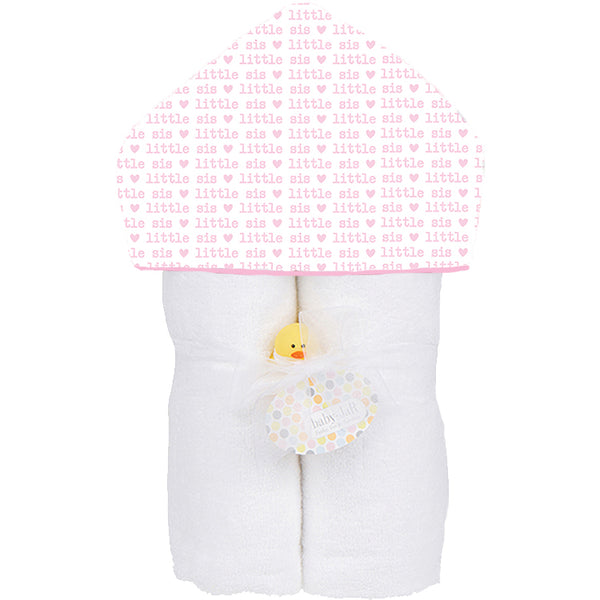 Deluxe Hooded Towel - Cherry Bows